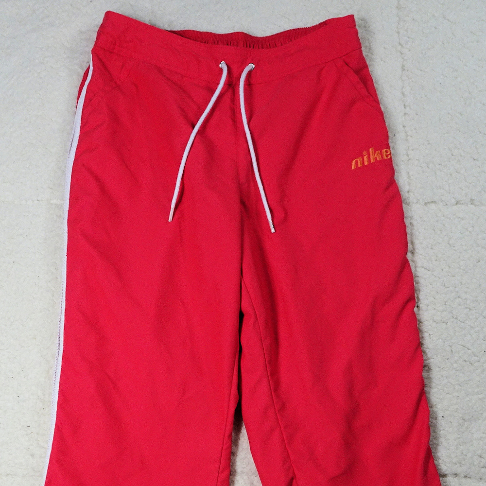 Nike Red Athletic Pants w/ Tie Kids Size XL (16)